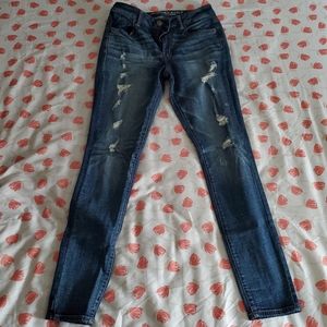 American Eagle Ripped Skinny Jeans